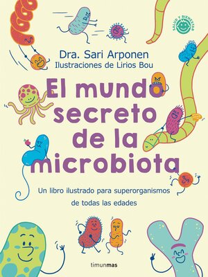 cover image of El mundo secreto de la microbiota